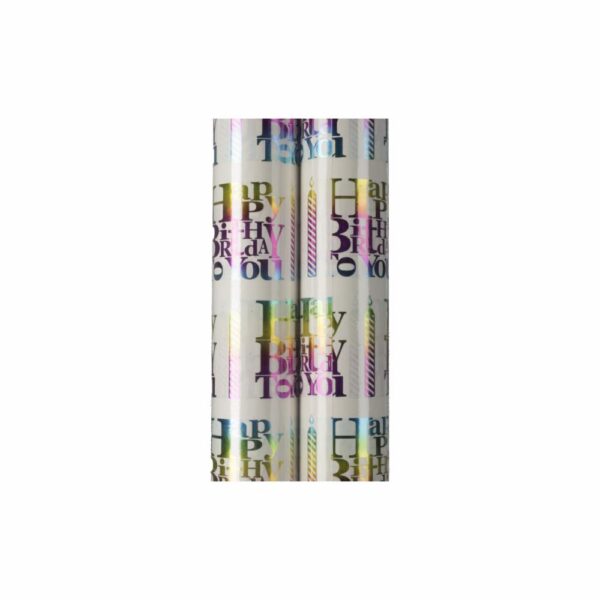Papel De Regalo Happy Birthday THE LINDY BOWMAN x 2 Unidades - Imagen 2