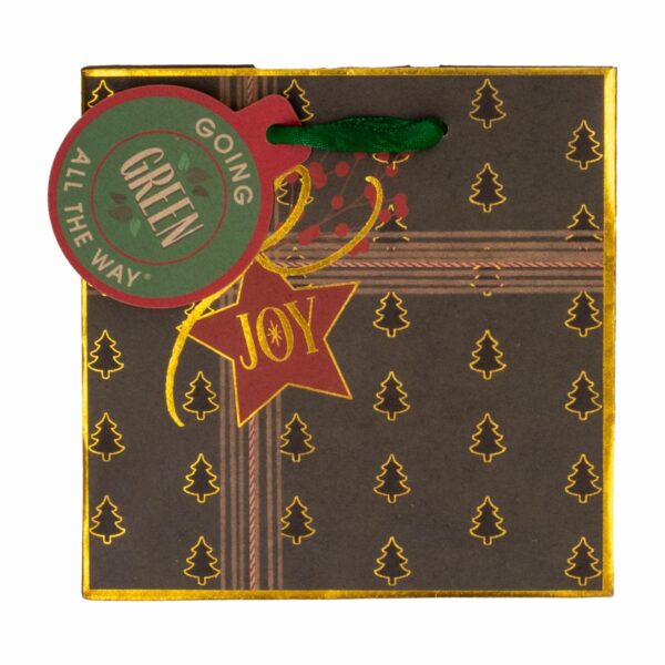 Bolsa De Regalo Cuadrado Kraft THE LINDY BOWMAN Pequeña - Imagen 2