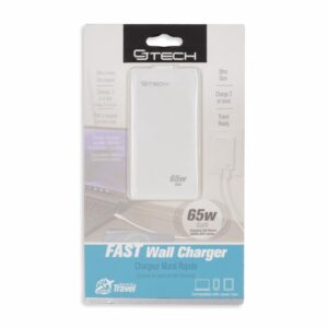 Cargador Rápido De Pared Slim CJTECH 65 W