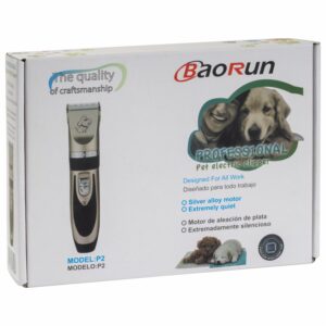 Cortador De Pelo Para Mascota Profesional BAORUN Ancho: 27 5 Cm Alto: 20Cm Profundidad: 6Cm