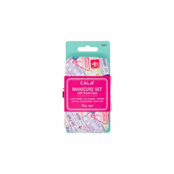 Set De Manicure W/Travel Case CALA Set X7