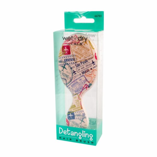 Cepillo De Cabello Caja Wet-N-Dry Mini Morado Oscuro CALA 1 U - Imagen 2