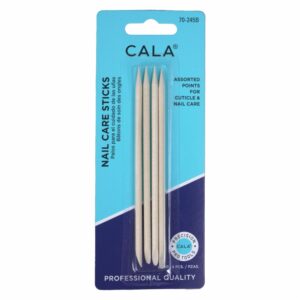 Empujador De Cutícula De Madera Nail Care Sticks CALA Set X4