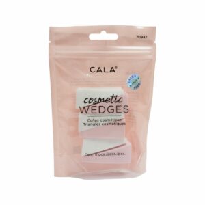 Esponja Para Maquillaje Cosmetic Wedge Travel CALA Set X6