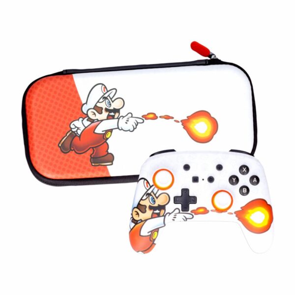Control Bundle Fireball Mario NINTENDO Con Cable