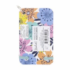 Libreta Mini Diseño Flores Con Una Argolla STUDIO C Unidad