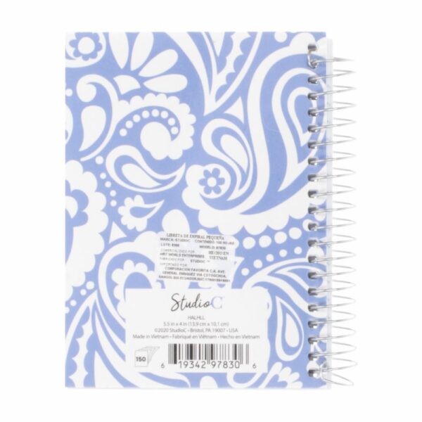 Libreta A Rayas Diseños Variados STUDIO C Unidad - Imagen 2