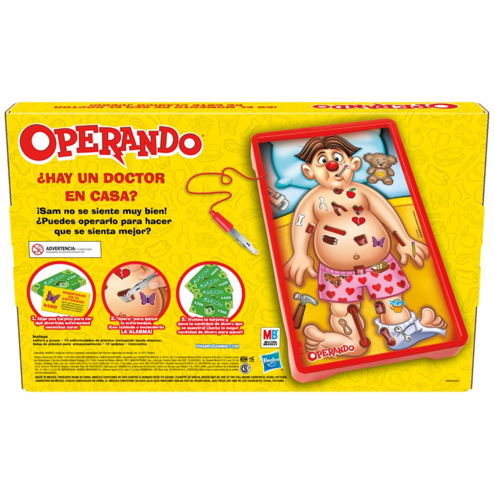 Juego De Mesa Operando HASBRO 1 + Jugadores - Imagen 2