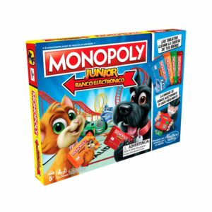 Juego De Mesa HASBRO INC. Monopoly Electrónico Junior