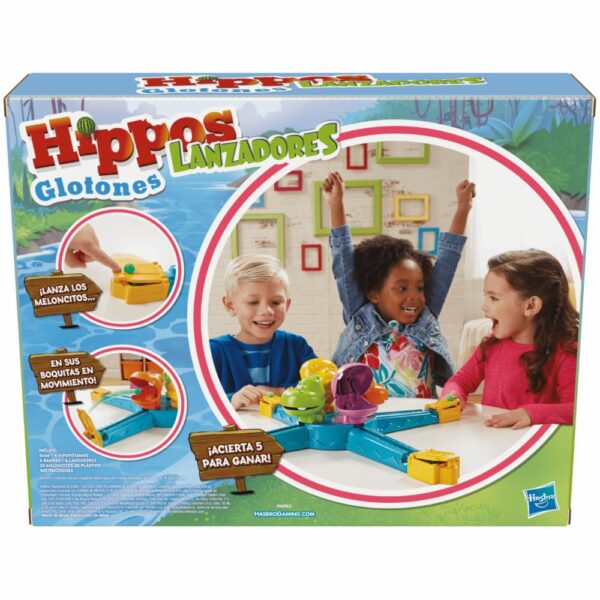 Hippos Glotones HASBRO INC. Lanzadores - Imagen 2