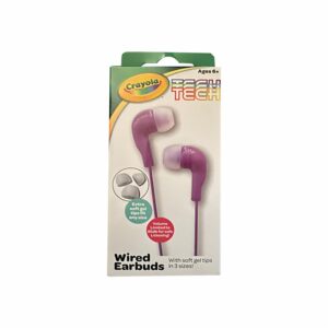 Auriculares Niños Morado CRAYOLA Con Cable