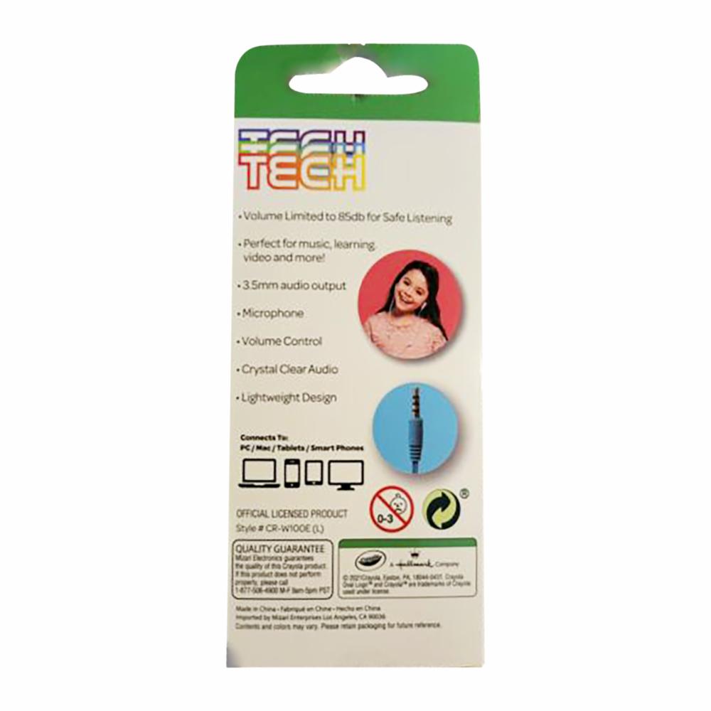 Auriculares Crayola CR-W100E(L) TECH Con Cable - Imagen 2