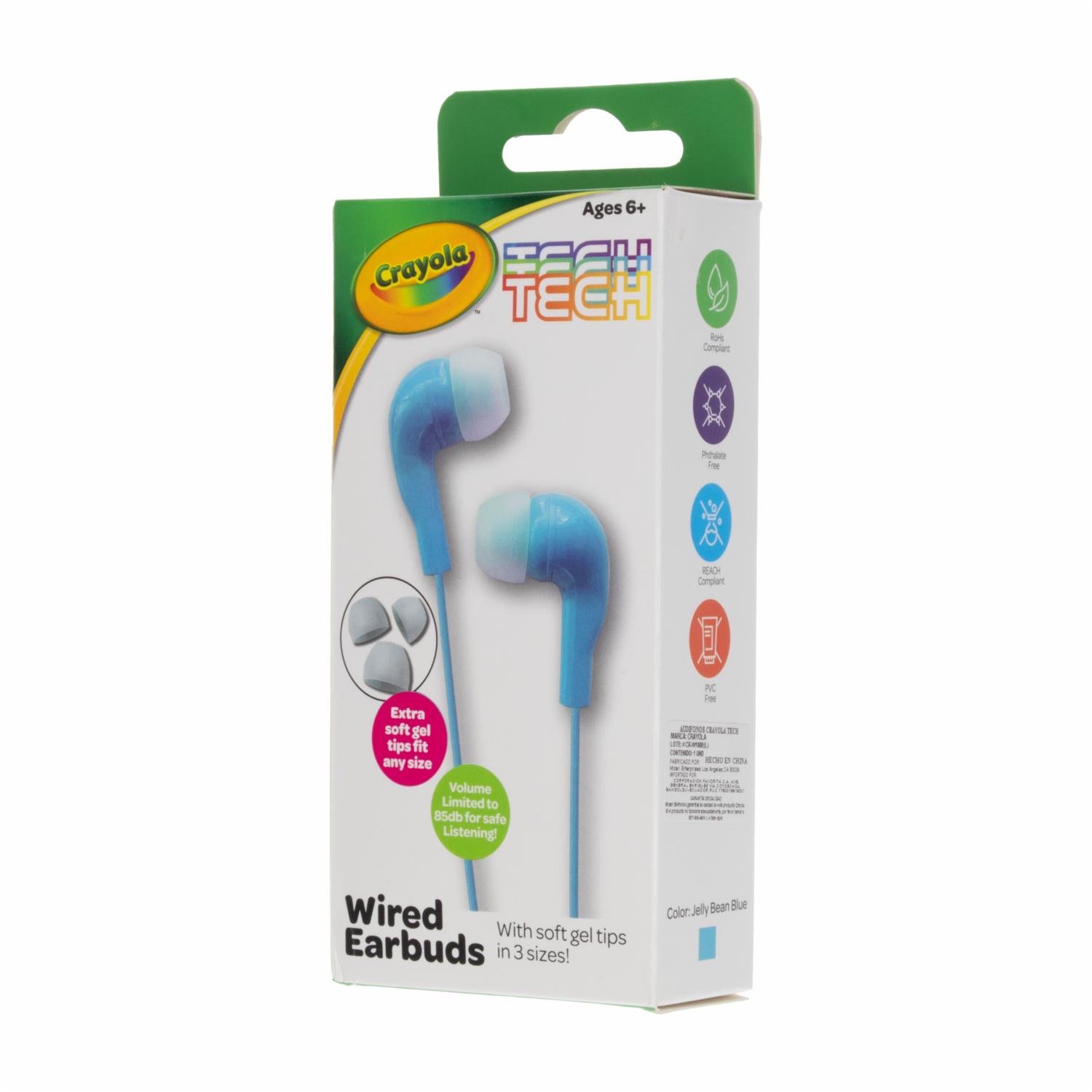 Auriculares Crayola CR-W100E(L) TECH Con Cable