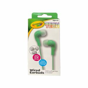 Auriculares Niños Control Morado CRAYOLA Con Cable