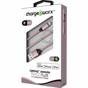 Cable De Carga Lightning CHARGE WORXS 6 Ft