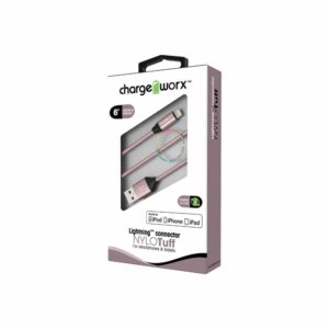 Cable De Carga Lightning CHARGE WORX 6 Ft