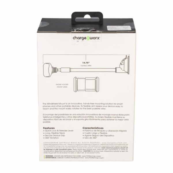 Clip Ventosa Largo CHARGE WORX Unidad - Imagen 2