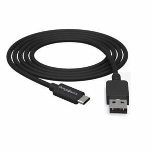 Cable Usb-c To Usb-a Black CHARGE WORXS Unidad