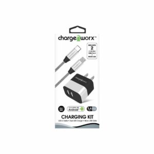 Kite De Carga Micro Usb Tipo C CHARGE WORX Unidad