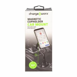 Soporte De Celular Para Auto Portavasos CHARGE WORX Unidad