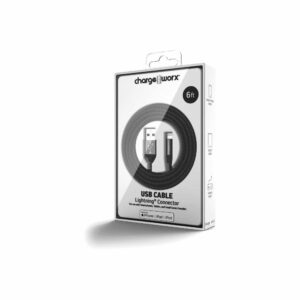 Cable De Carga Lightning CHARGE WORX 6 Ft