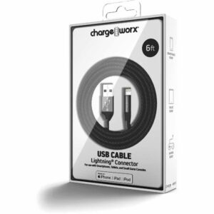 Cable De Carga Lightning CHARGE WORXS 6 Ft