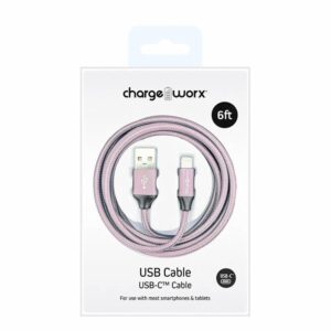 Cable De Carga Tipo C A Tipo C CHARGE WORXS 6 Ft