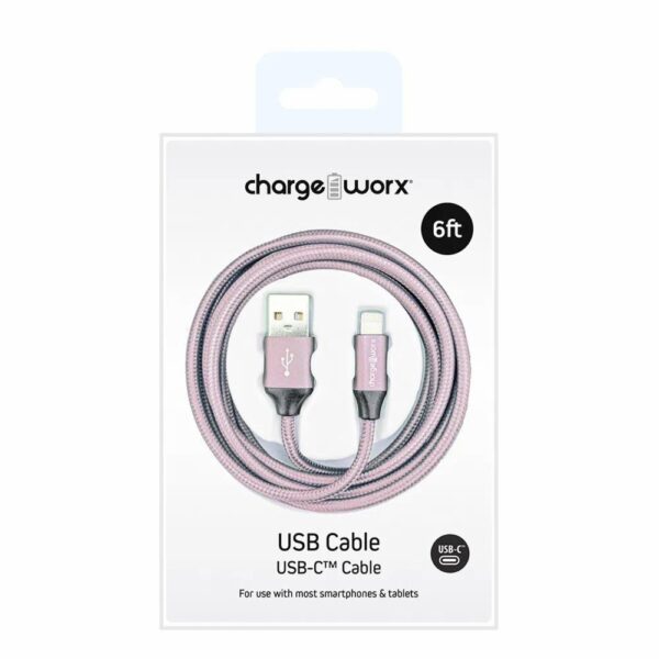 Cable De Carga Tipo C A Tipo C CHARGE WORXS 6 Ft