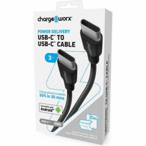 Usb C To Usb C CHARGE WORXS 3 Ft