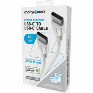 Cable De Carga Tipo C A Tipo C CHARGE WORXS 10 Ft