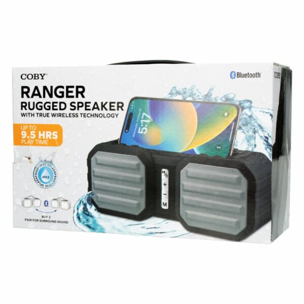 Parlante Ranger CSTW432 COBY Negro - Imagen 4