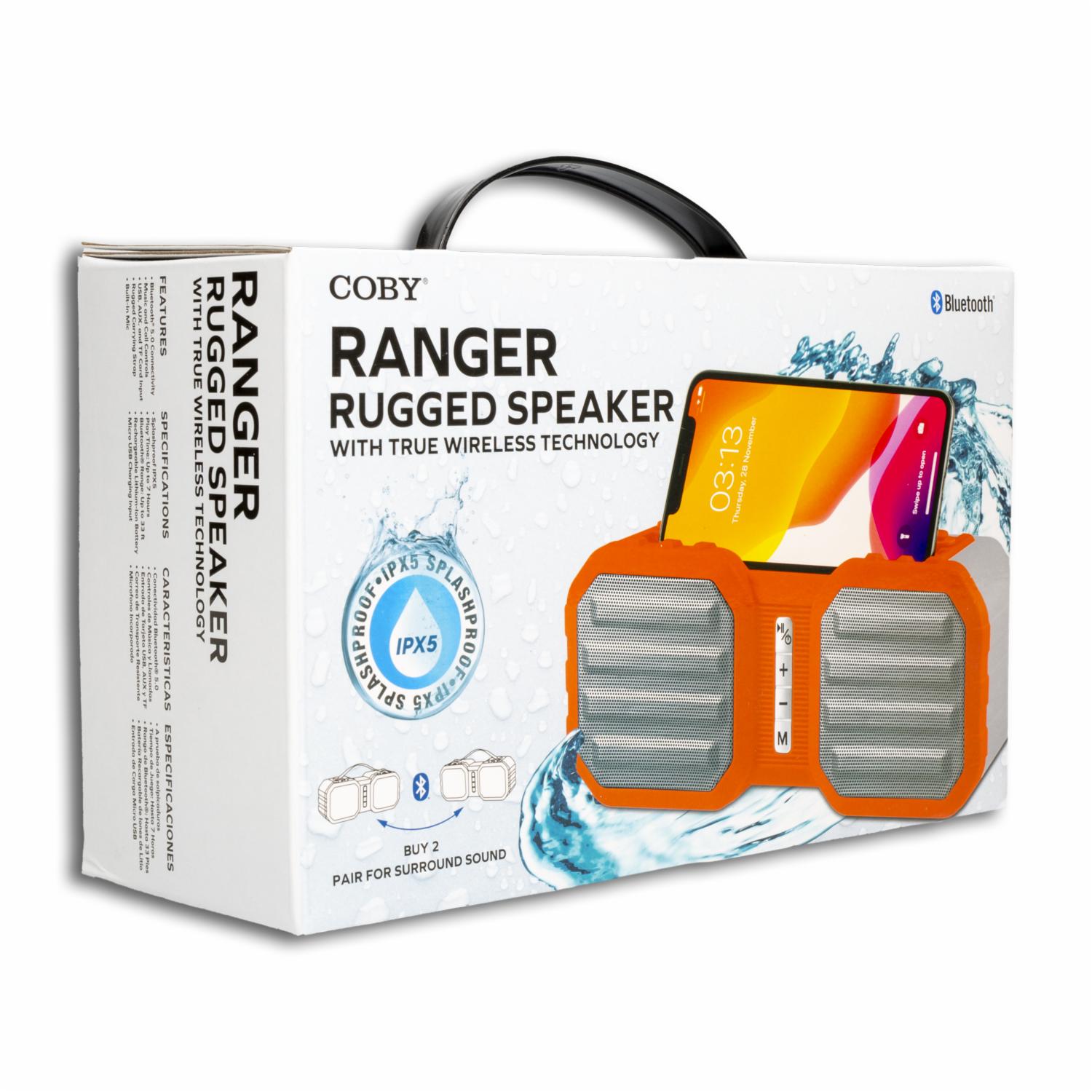 Parlante Ranger CSTW432 COBY Naranja - Imagen 2