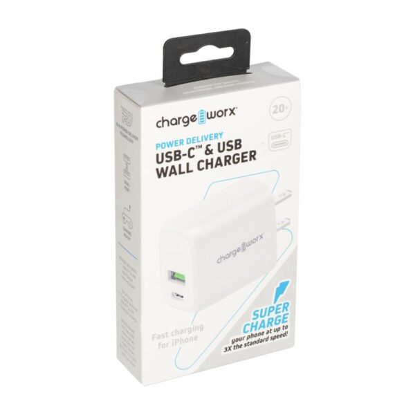 Cargador De Pared Dual CHARGE WORX 20 W - Imagen 3
