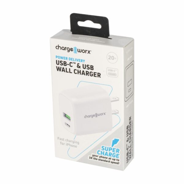 Cargador De Pared Dual CHARGE WORX 20 W - Imagen 4