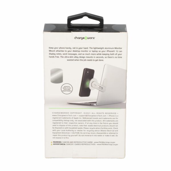 Soporte Monitor Extensible Iphone 12,13,14 CHARGE WORX Unidad - Imagen 2
