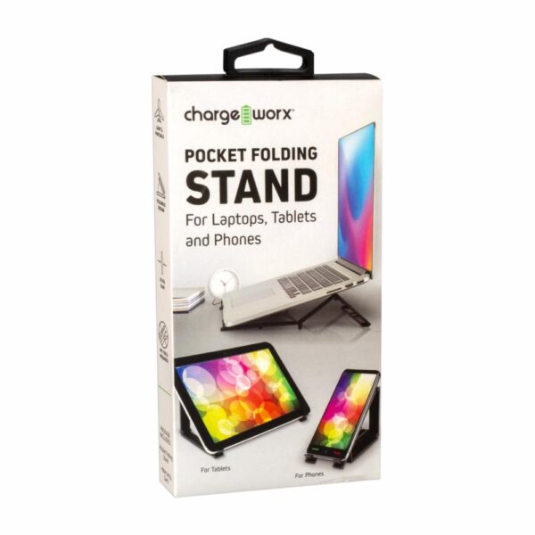 Soporte Plegable Bolsillo Portable CHARGE WORX CHA-CX9761BK - Imagen 2
