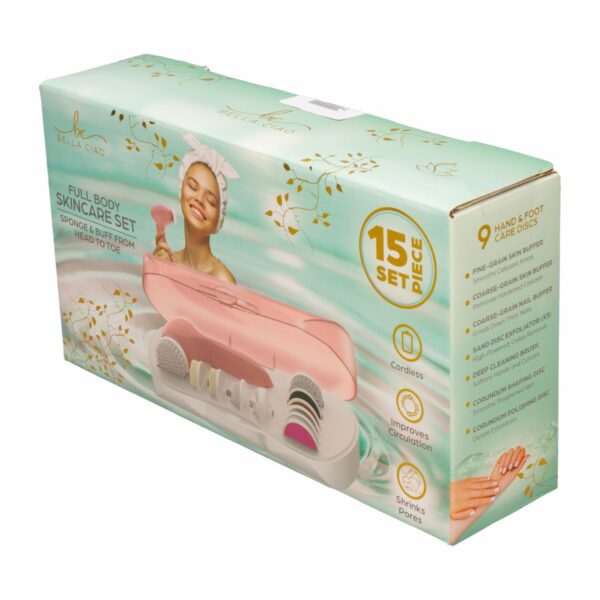 Set  Facial De Limpieza Modelo:BEL-BL406PC BELLA CIAO 13 Piezas - Imagen 4