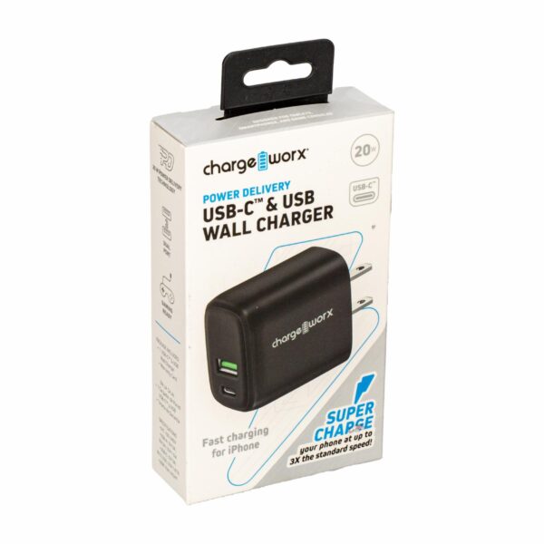 Cargador De Pared Dual CHARGE WORXS 20 W - Imagen 3