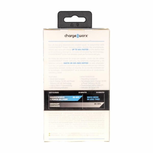 Cargador Para Auto Dual Port CHARGE WORX 45 W - Imagen 2
