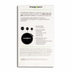 Audífonos USB-C CX9038SL CHARGE WORX Con Cable