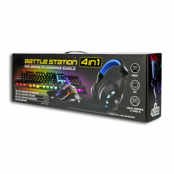 Combo Gamer Teclado + Mouse +  Audífono CHARGE WORX Con Cable - Imagen 4