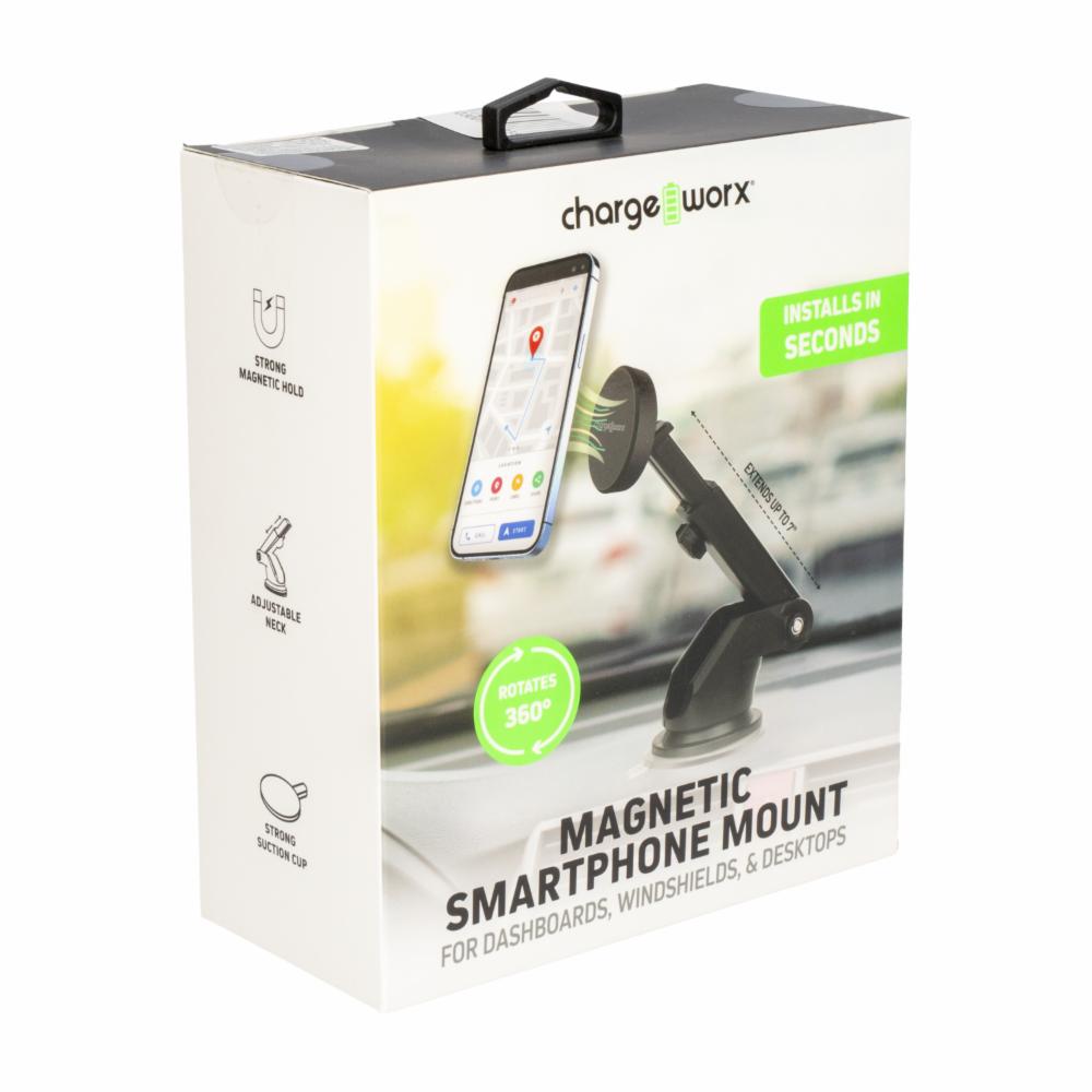 Soporte De Celular Magnético Multiángulo CHARGE WORX Unidad - Imagen 3