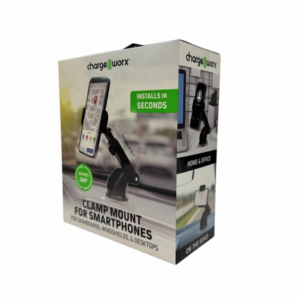 Soporte De Celular Abrazaderas Multiángulo CHARGE WORX Unidad - Imagen 2