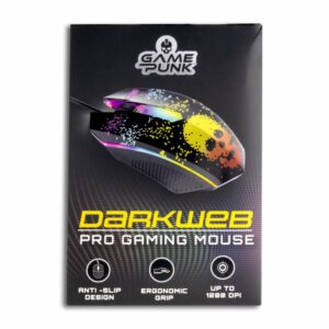 Mouse Led Juegos Laser CHARGE WORXS Con Cable