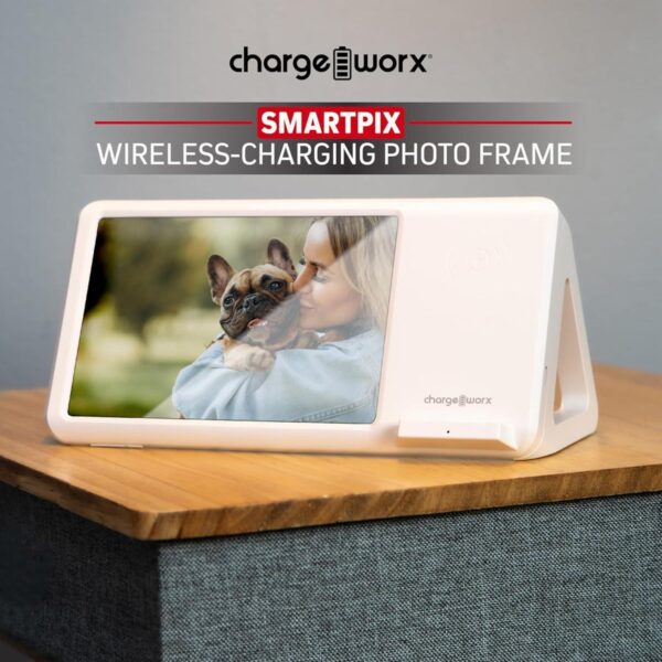 Soporte Foto Carga Inalámbrica CHARGE WORX Unidad - Imagen 2