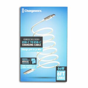 Cable Usb C A USB- C CHARGE WORXS 6 Pies