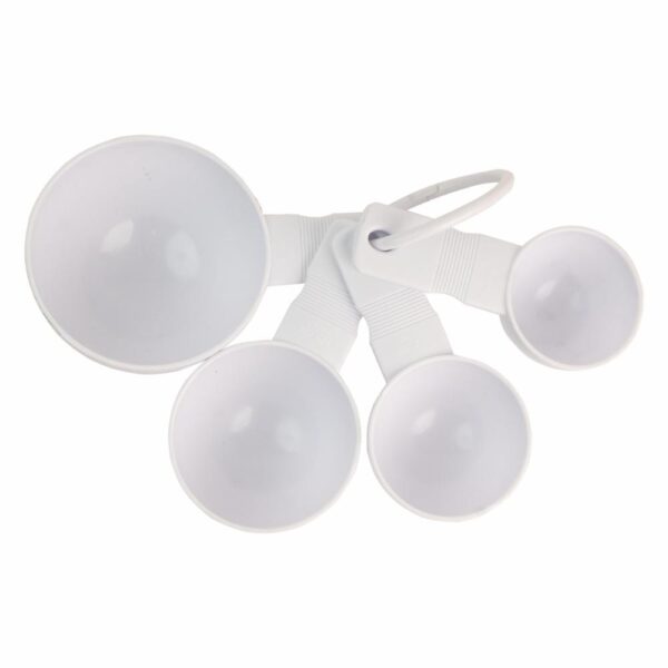 Set Tazas Medidas Plástico HOME ESSENTIALS x 4 Piezas