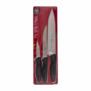 Set De Cuchillos HOME ESSENTIALS 3 Piezas