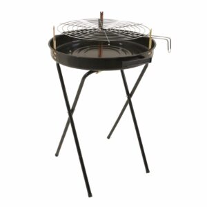 Parrilla De Carbón Portátil Redonda HONG FENG METAL 12552