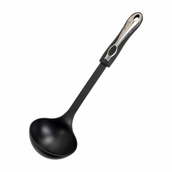 Cucharon Para Servir Con Mango De Acero HOME ESSENTIALS Unidad